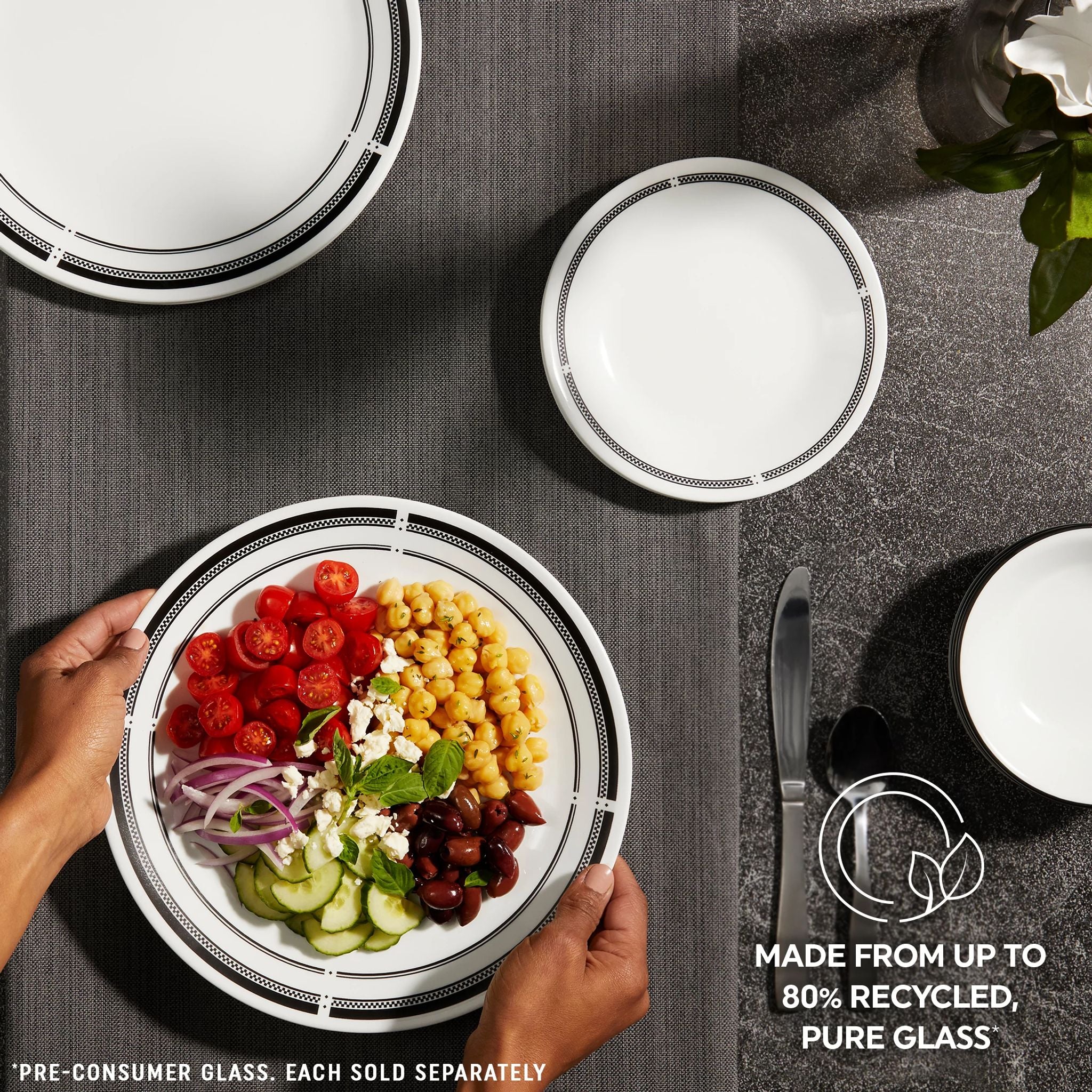 Corelle® Brasserie 6.75" Appetizer Plate - Image 6