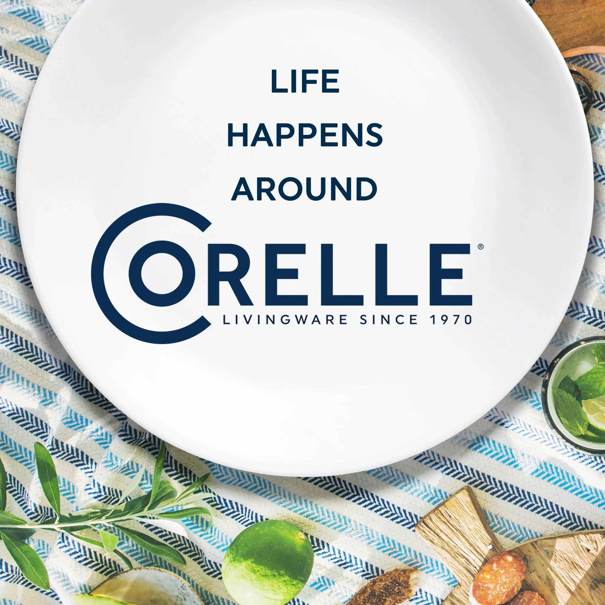 Corelle® Ocean Blues 18-ounce Cereal Bowl - Image 5
