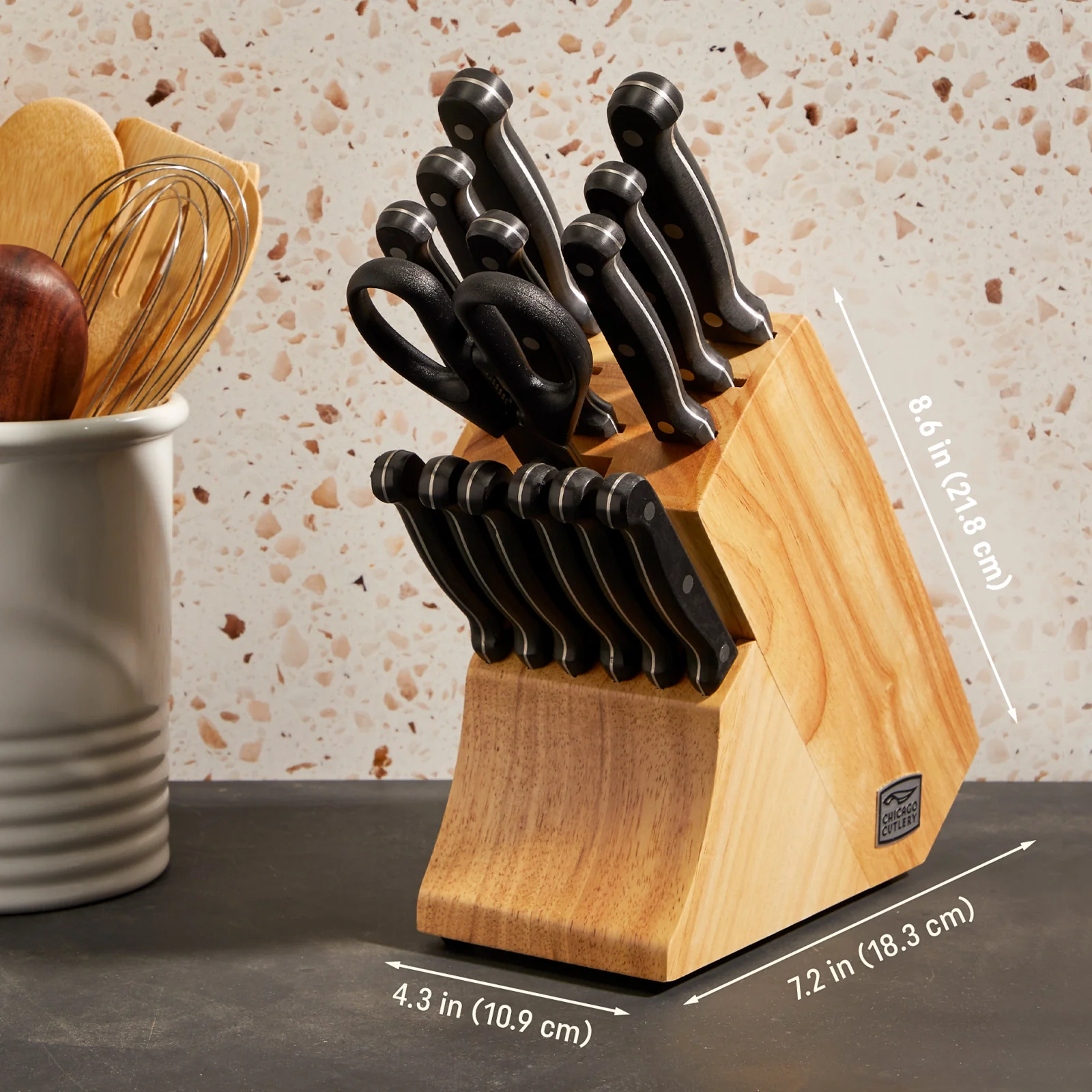 Chicago Cutlery® EssentialsTM 15-piece Block Set - Image 5