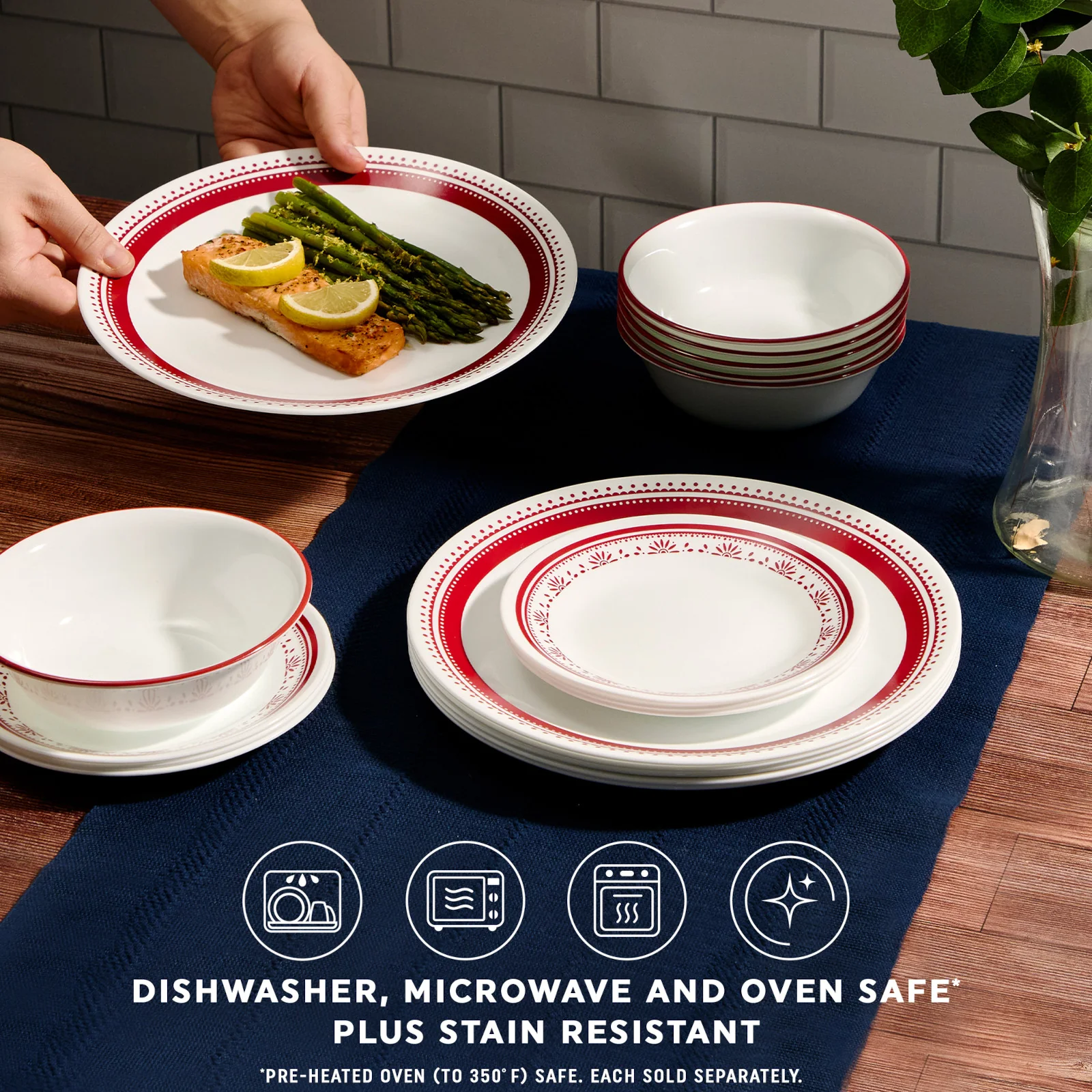 Corelle® Sadie 10.25" Dinner Plate - Image 4